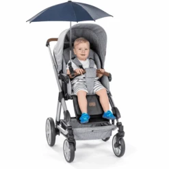 Reer Parasol ShineSafe, Blauw 11 Reer Parasol ShineSafe, Blauw -Kinderwagenwinkel reer parasol shinesafe blauw a361704 4