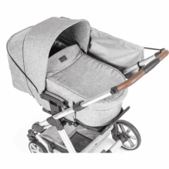 Reer Zonnezeil ShineSafe+ Grijs-melange -Kinderwagenwinkel reer zonnezeil shinesafe grijs melange a362156 3