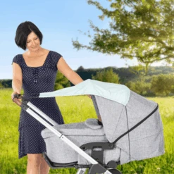 Reer Zonnezeil ShineSafe Mint 8 Reer Zonnezeil ShineSafe Mint -Kinderwagenwinkel reer zonnezeil shinesafe mint a362152 1