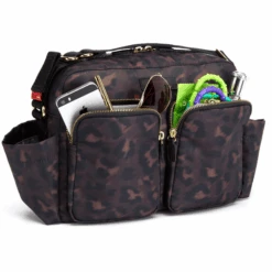 Storksak Kinderwagen Organiser Leopard Black 9 Storksak Kinderwagen Organiser Leopard Black -Kinderwagenwinkel storksak kinderwagen organiser leopard black a385427 2