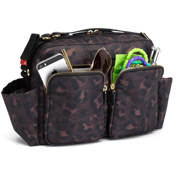 Storksak Kinderwagen Organiser Leopard Black 5 Storksak Kinderwagen Organiser Leopard Black - Afbeelding 3