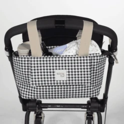 Walking Mum Organiser I Love Vichy Zwart 9 Walking Mum Organiser I Love Vichy Zwart -Kinderwagenwinkel walking mum organiser i love vichy zwart a394764 2